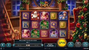 Ho Ho Cash Online Slot Game Board