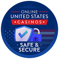 Safe and Secure Online United States Casinos Badge