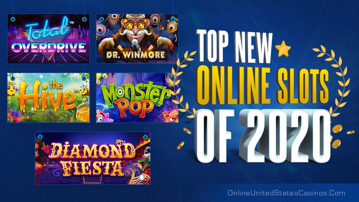 Top New Online Slots of 2020 Featured image with Game Logos