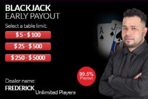 Wild Casino Low Stakes Live Blackjack