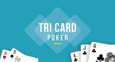 Wild Casino Tri Card Poker Table Game