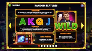 Winning Vegas Online Slot Random Features