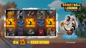 Basketball Legends Online Slot Free Spins