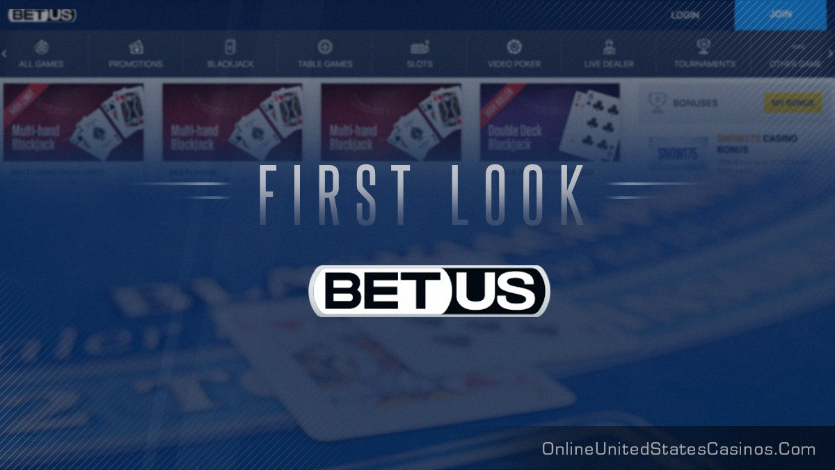 First Look BetUS Online Casino