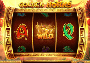 Golden Horns Online Slot Gameplay Screenshot