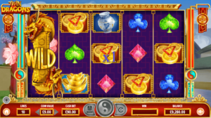 Twin Dragons Online Slot Wild Feature