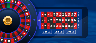 Online Roulette Game on Mobile Phone