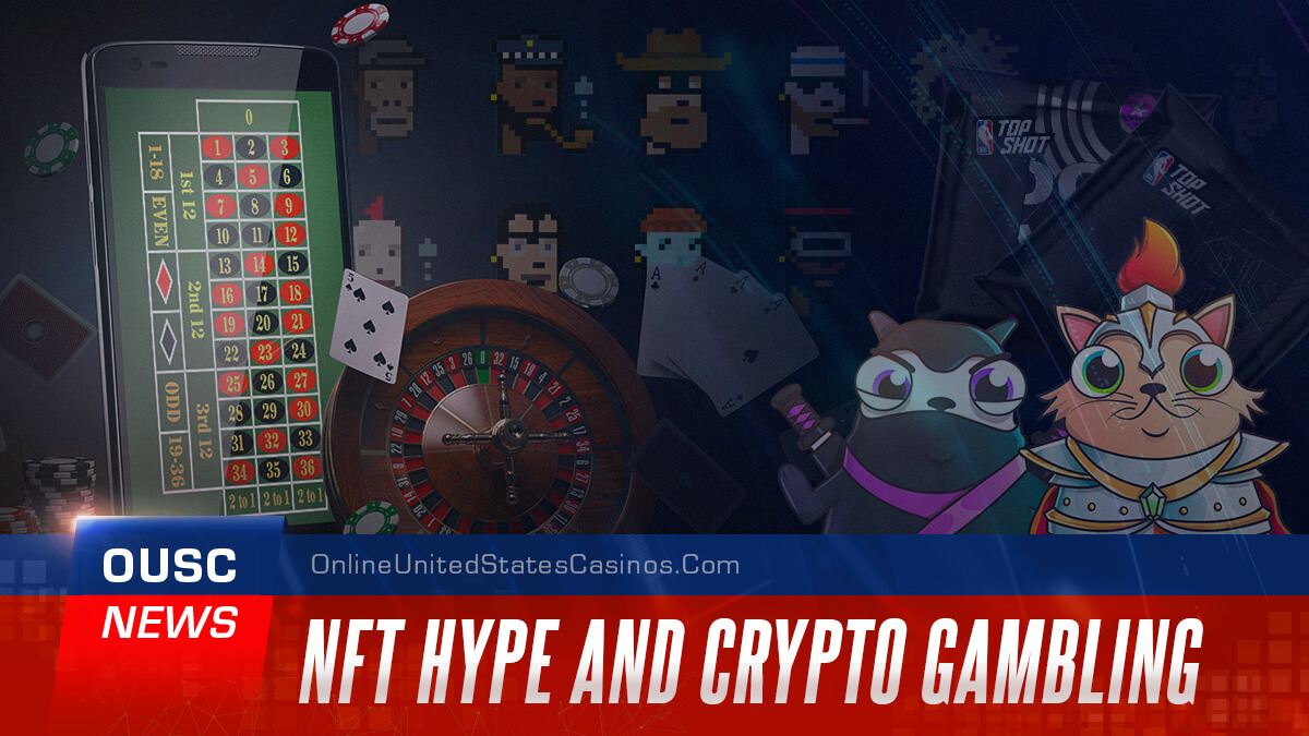 NFT Hype and Crypto Gambling Casino News Header
