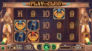Play With Cleo Online Slot Game Board