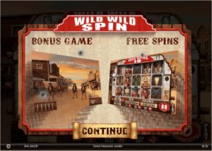 Wild Wild Spin Online Slot Bonus Game