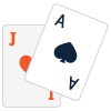 Skill Based Casino Game Blackjack Icon