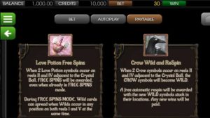 Gypsy Rose Online Slot Wild and love potions