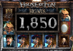 House of Fun Online Slot Big Win Screenshot
