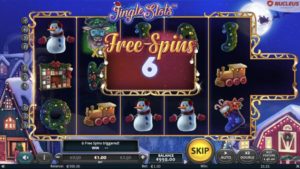 Jingle Slots Online slot free spins feature