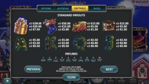 Jingle Slots Online slot standard payouts