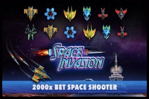 Play Space Invasion at Wild Casino Online