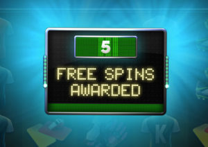 Goals of Glory Online Slot Free Spin Screenshot