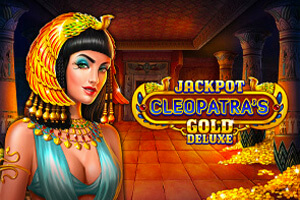 Jackpot Cleopatra's Gold Deluxe Online Slot Logo