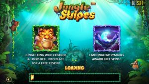 Jungle Strips online slot intro