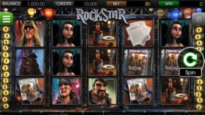 Rockstar online slot intro