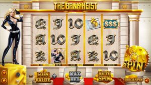 The Bank Heist Slot Game Board