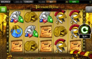 Treasure Room Slot Game Board