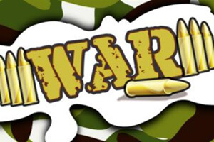 War Casino Game Logo