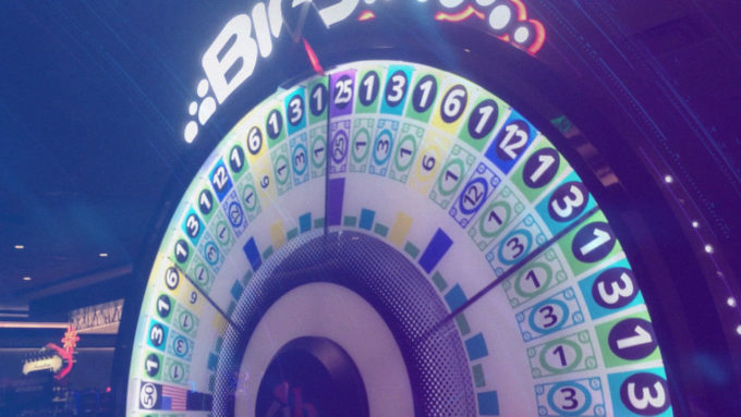 Big Six Wheel at Land Based Casino