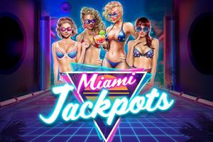 Miami Jackpots Slot Logo