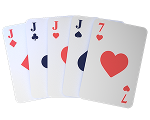 four of a kind poker hand