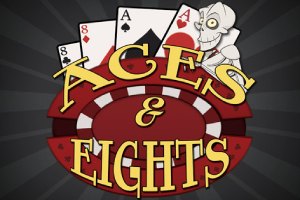 Aces and Eights Video Poker Logo