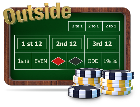 roulette outside bets