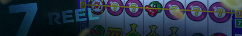 slot machine multiple reel slots banner