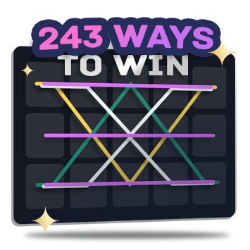 slot machine payline - 243 ways to win