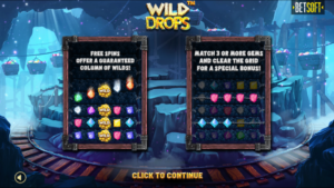 Wild Drops online slot intro