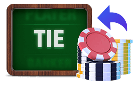 Baccarat Tie Bet Icon