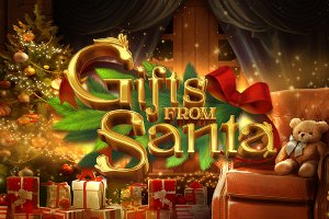 Gifts from Santa Online Slot Logo