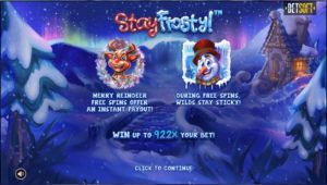 Stay Frosty Online Slot Features