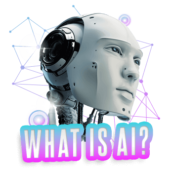 What is Artificial Intelligence Robot Head Icon