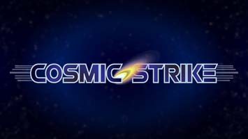 Cosmic Strike Online Pull Tab Game Logo