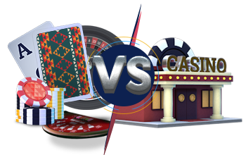Indian vs. Commercial Casinos icon