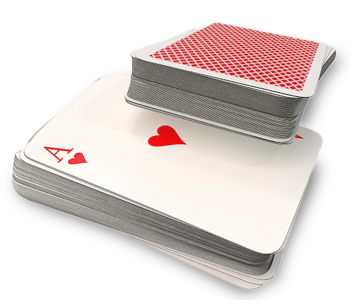 big icon double deck cards