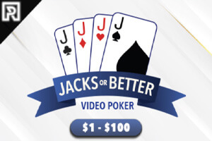 Jacks or Better Video Poker with Bet Range at Wild Casino