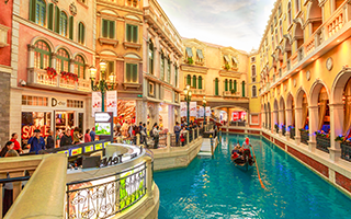 The Venetian Casino and Grand Canal in Las Vegas