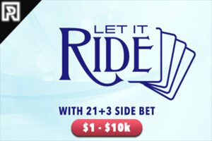 Let It Ride With Side Bet at Wild Casino