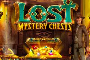 Lost Mystery Chests Online Slot Logo