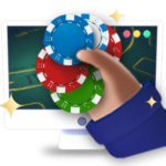Poker Chps and Hand Icon