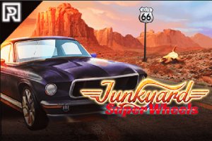 Junkyard Super Wheels Online Slot Logo