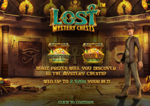 Lost Mystery Chests Online Slot Introduction Screenshot