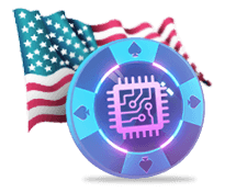 USA Online Gambling and IT Development Icon